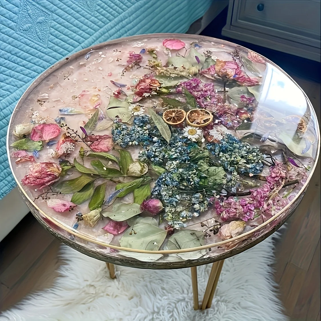 DIY Resin Round Table Silicone - Diy Q บทวิจารณ์และราคา