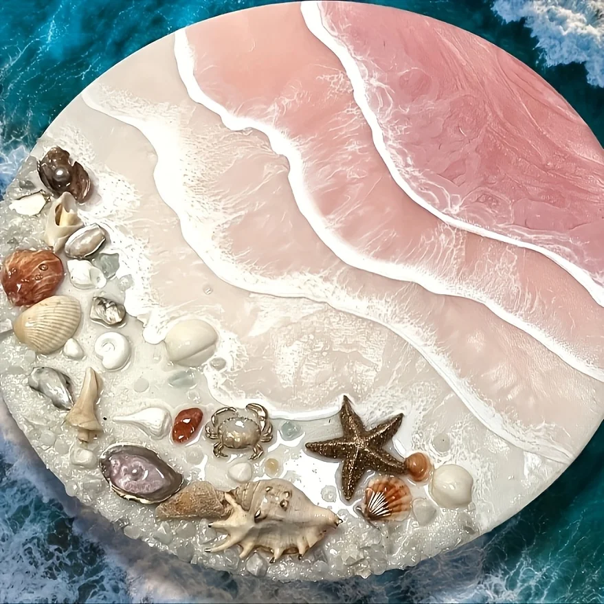 DIY Resin Round Table Silicone - Diy Q บทวิจารณ์และราคา