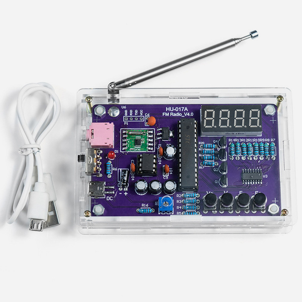 1Set DIY Radio Assembly Kit fo - Diy Electronics Radio บทวิจารณ์และราคา