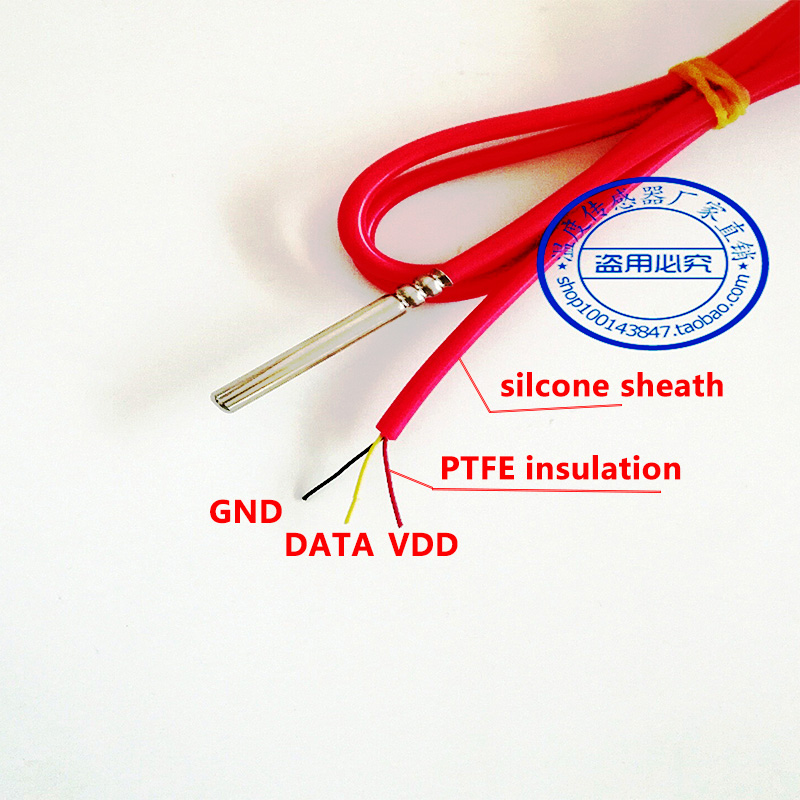 DS18B20 Waterproof Digital Tem - Ds18B20 Temperature Sensor บทวิจารณ์และราคา
