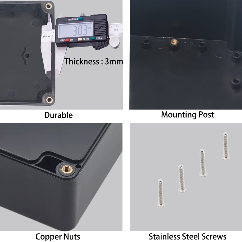 Waterproof Junction Box ABS Pl - Diy Electronics Supplies บทวิจารณ์และราคา