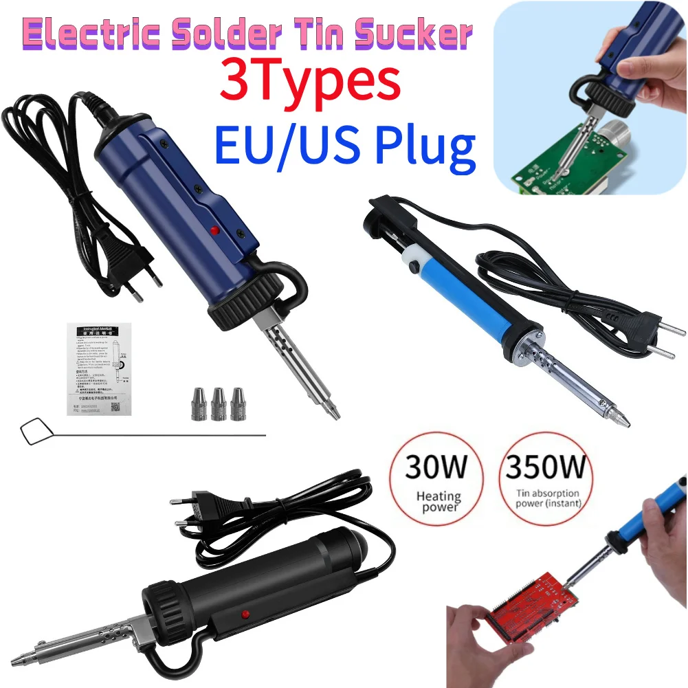 BBT-580 Automatic Tin Sucker W - Desoldering Pump Solder บทวิจารณ์และราคา