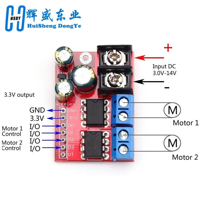 H Bridge Remote Control 5A 3V- - L298N Motor Driver บทวิจารณ์และราคา